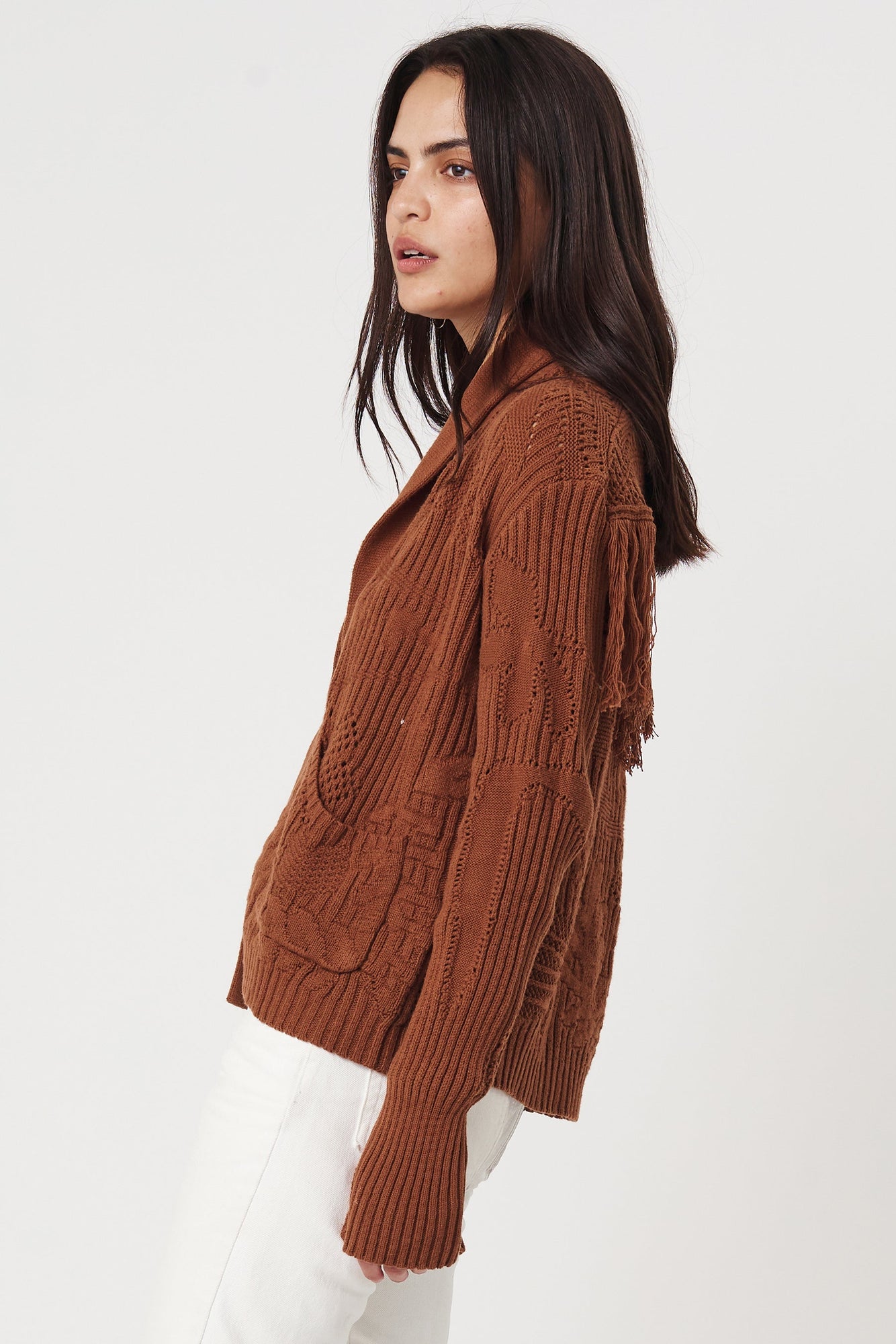 Sahara Cardigan - Umber