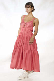 Gloria Maxi Dress - Rose Pink