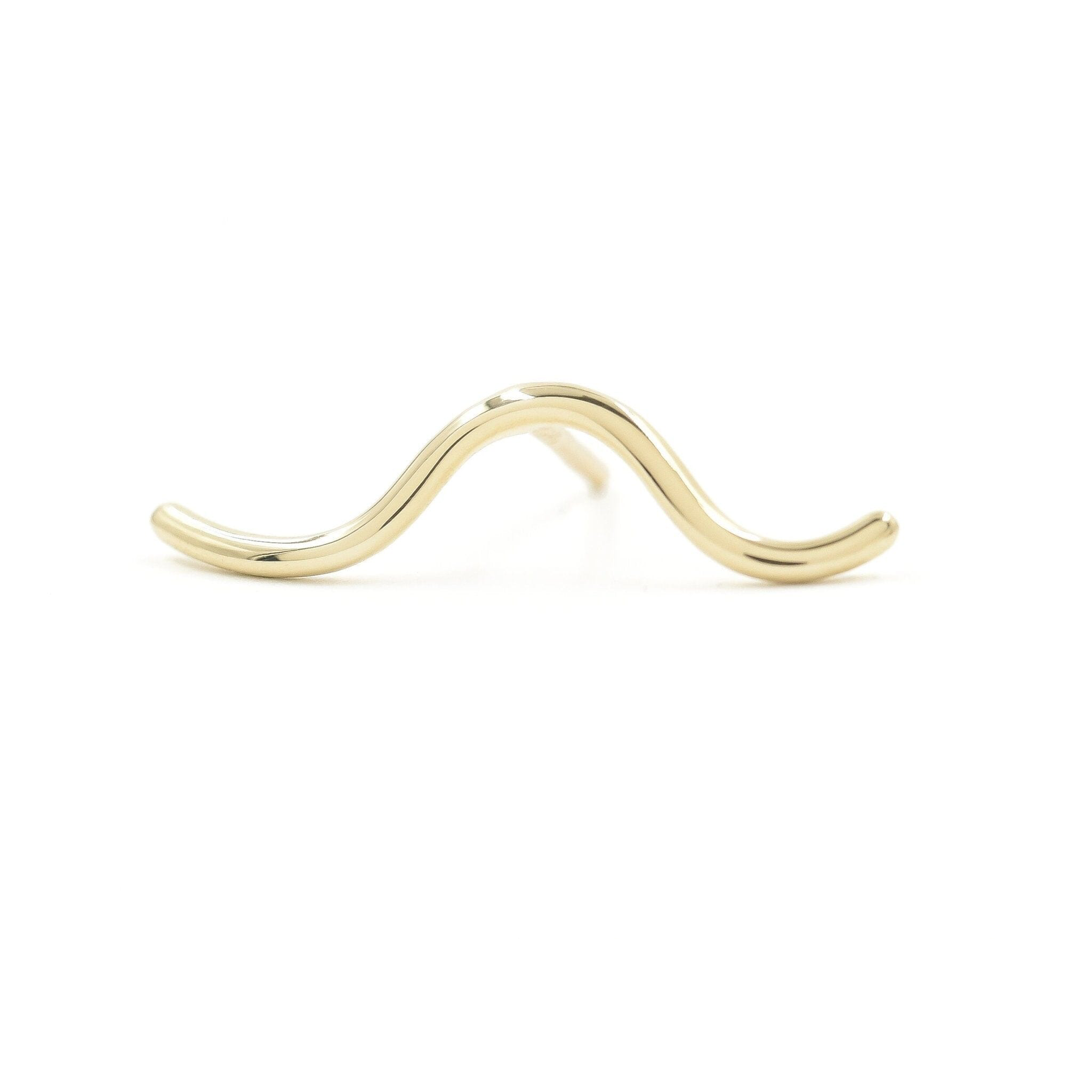 Wave Climber Stud Single | Yellow