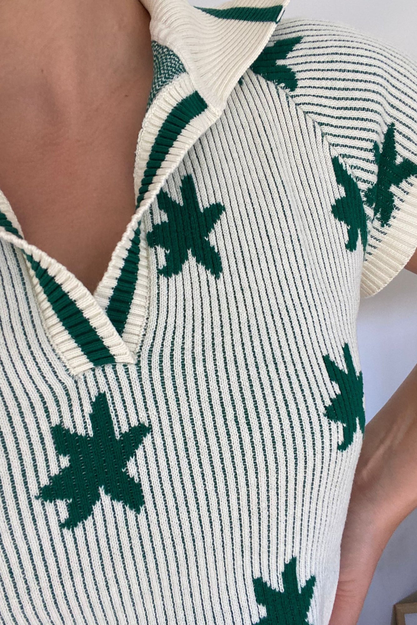 Masha Polo - Green Flore