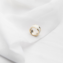 White Dome Ring | White