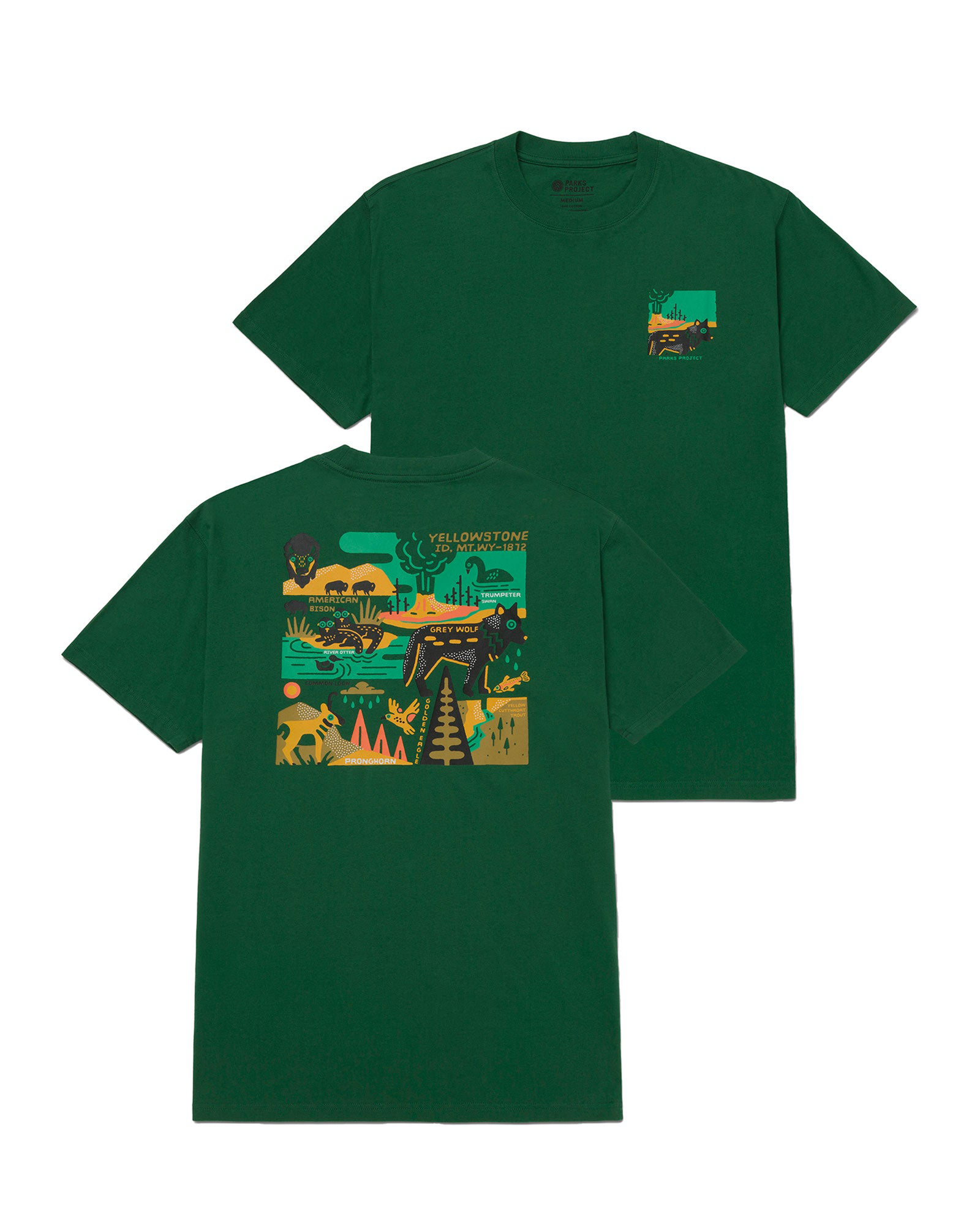 Yellowstone 1872 Tee | Forest Green