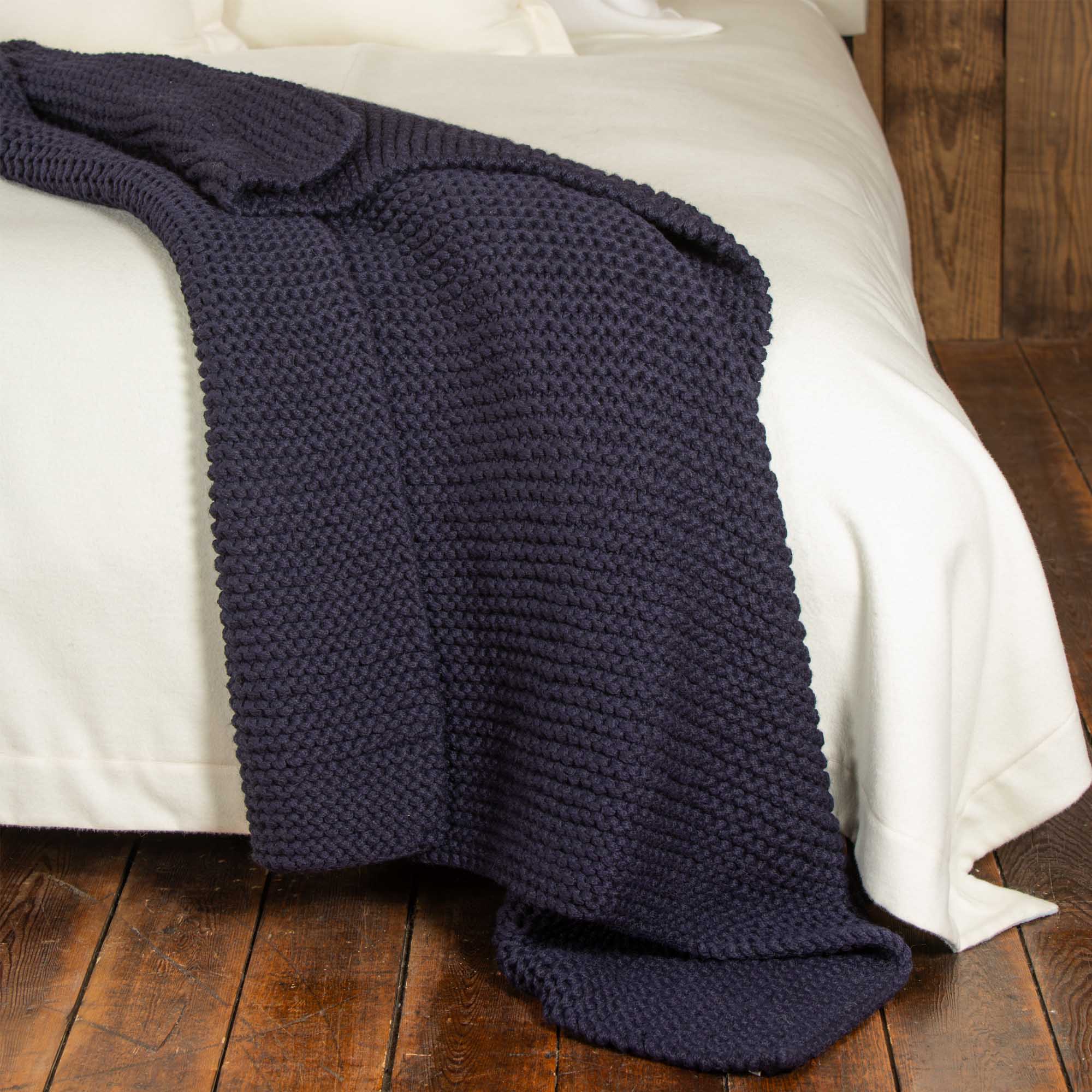 Morgan Throw | Navy