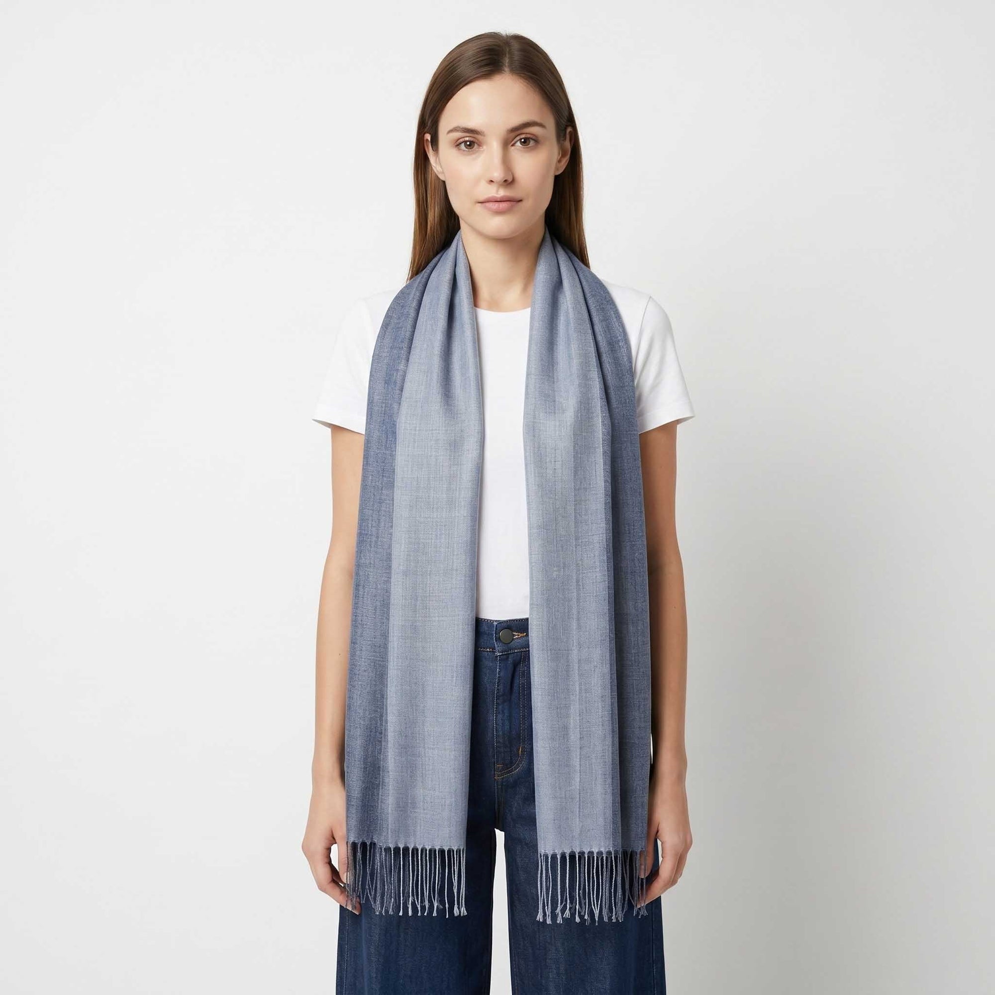 Unisex | Derby Wrap | Chambray / Denim Blue