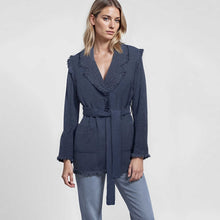 Women | Hacienda Cardigan | Denim Blue