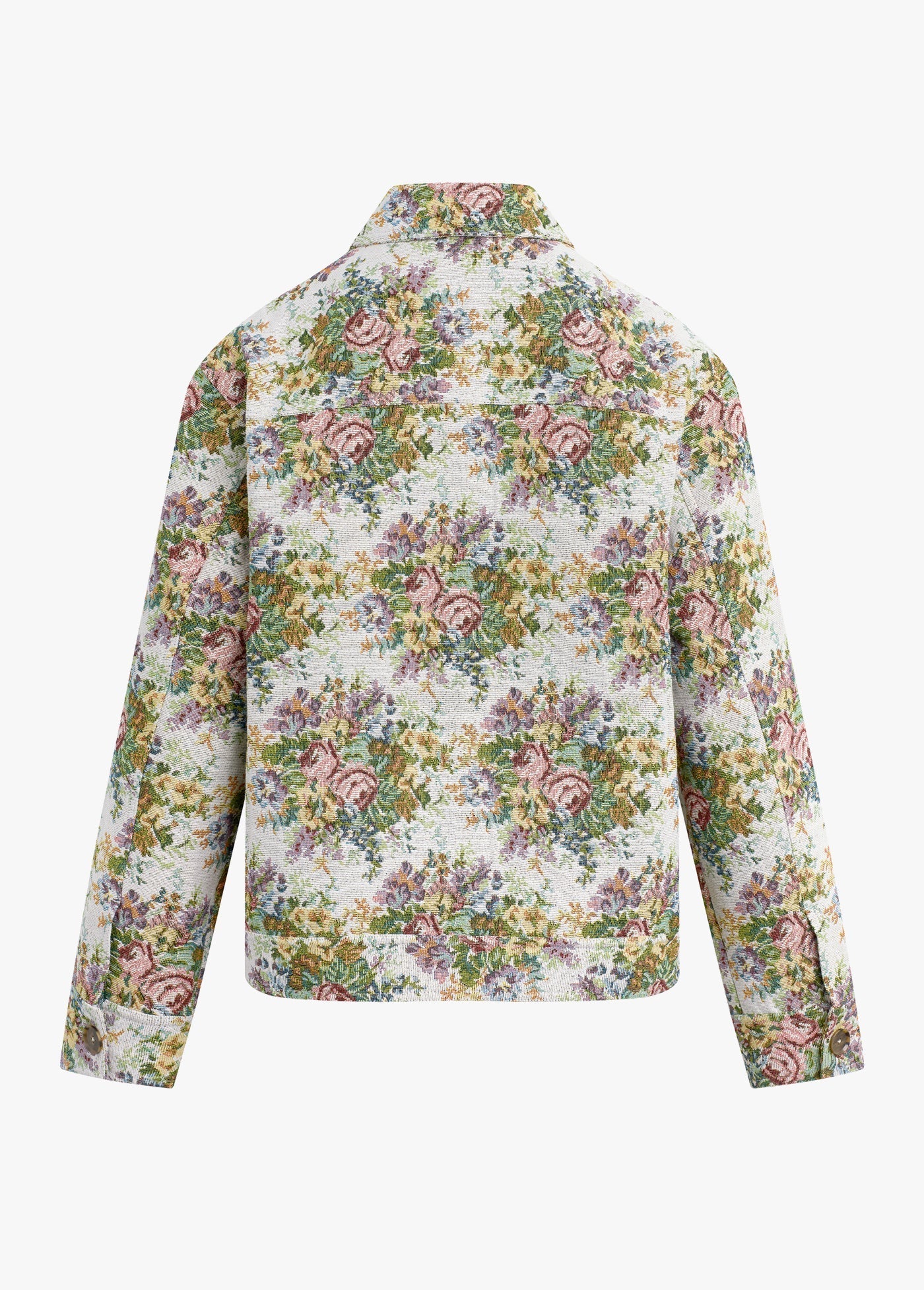 floral jacquard