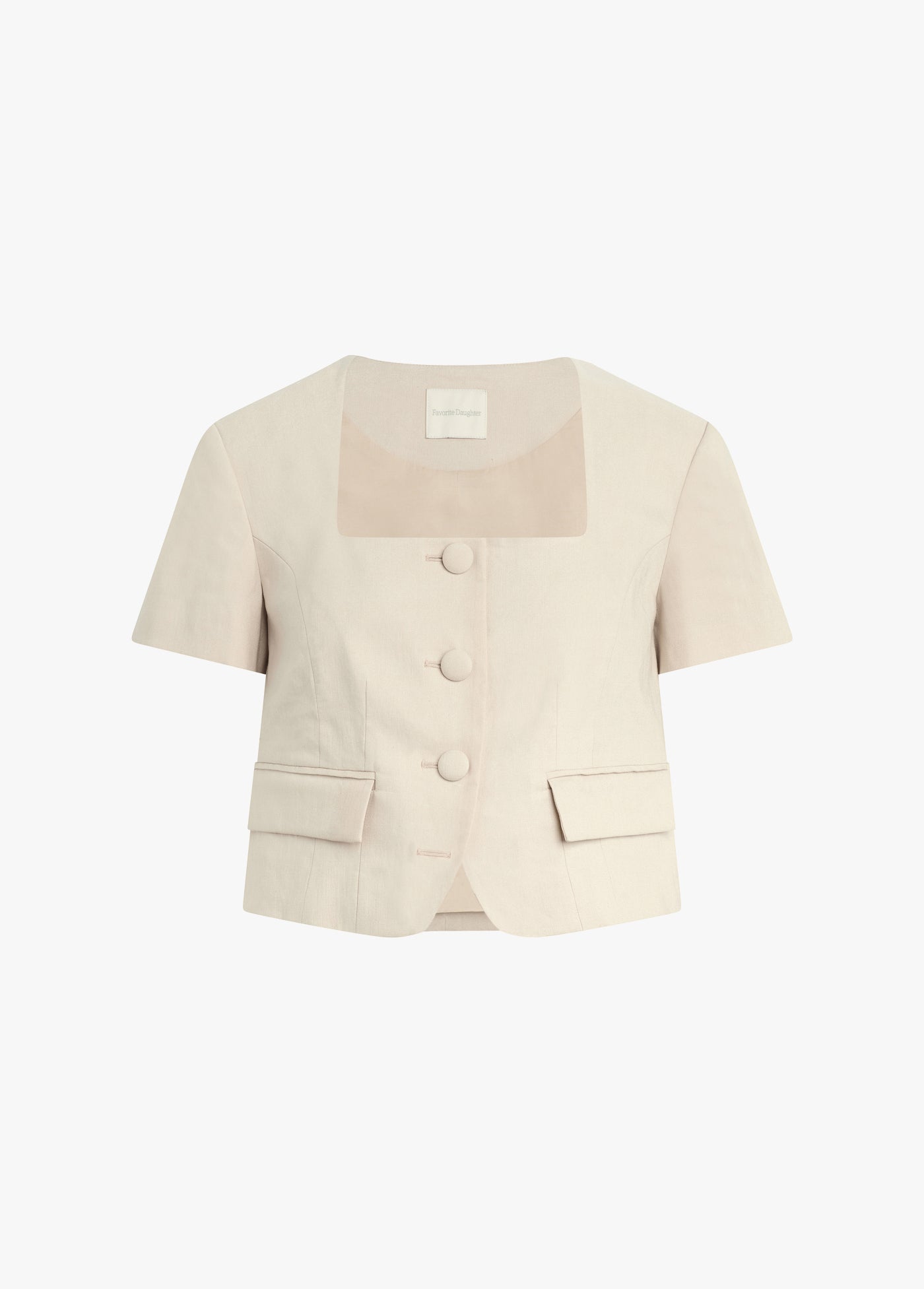 THE MAYFAIR LINEN TOP