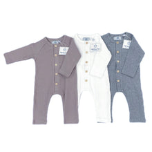 Ribbed Cotton Playsuit - Petit Maison Kids