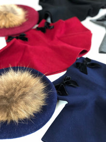 Flare Skirt with Velvet Bows - Petit Maison Kids