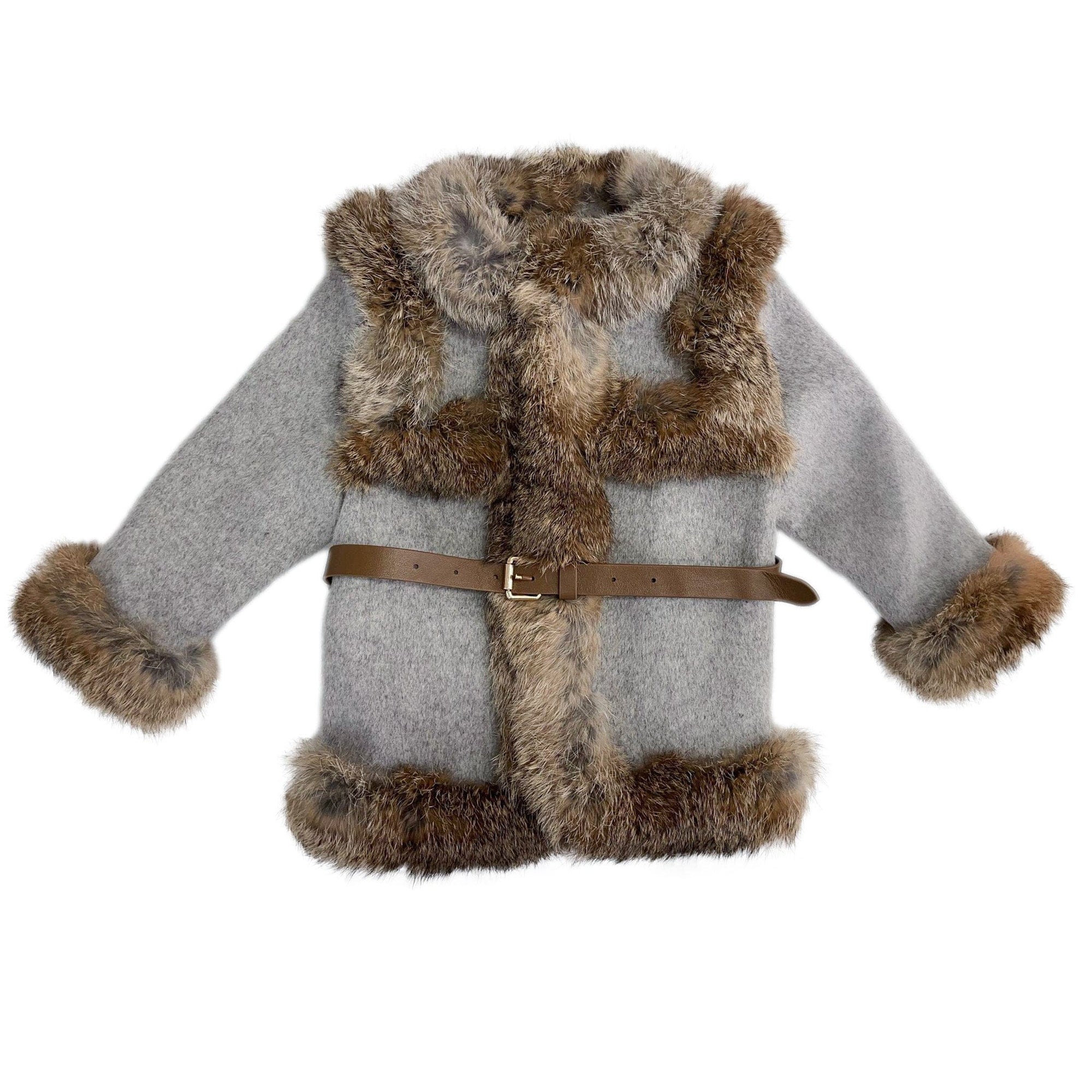 Peter Grey Wool Coat - Petite Maison Kids