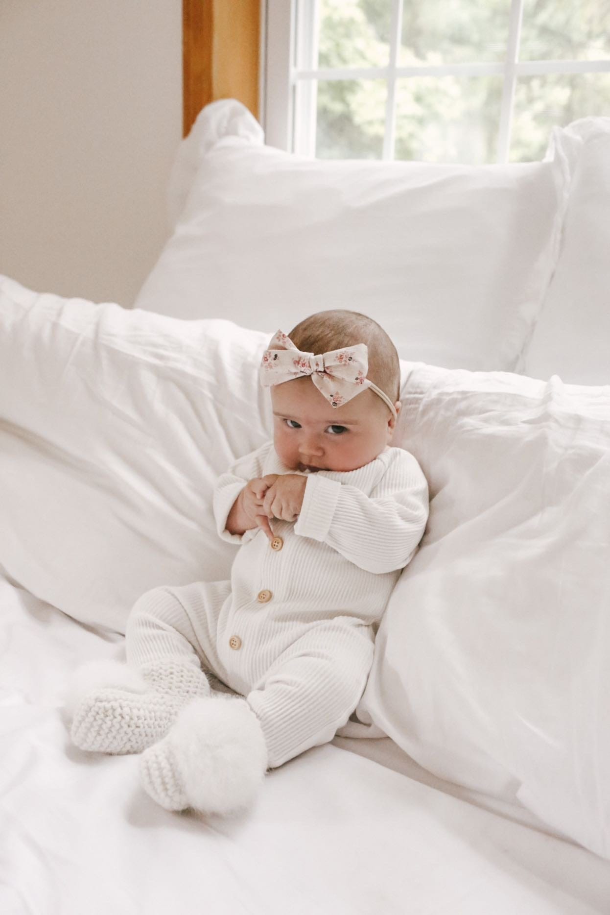 Ribbed Cotton Playsuit - Petite Maison Kids