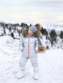 Cashmere Pom Beanie Hats - Petit Maison Kids