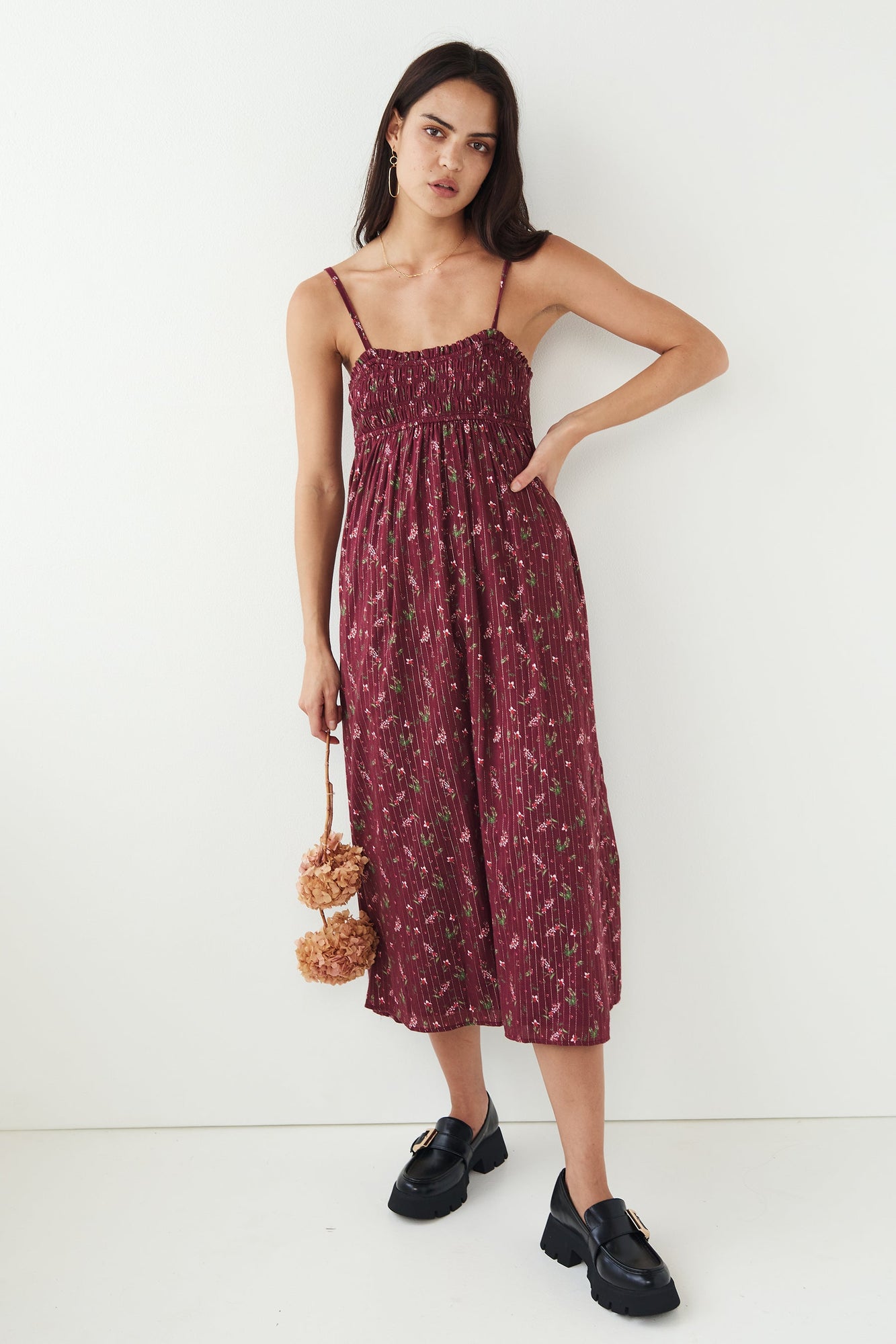 Ruth Maxi Dress - Dark Prairie