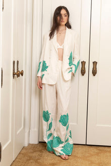 Bailey Blazer - Ivory Iris
