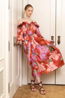 Catalina Dress - Hibiscus