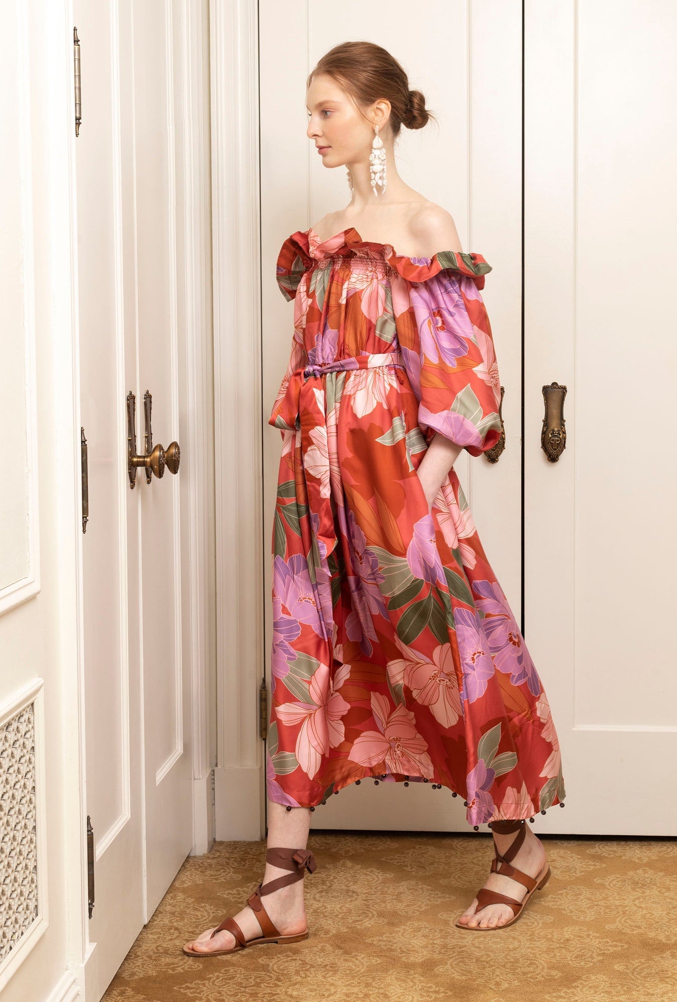 Catalina Dress - Hibiscus