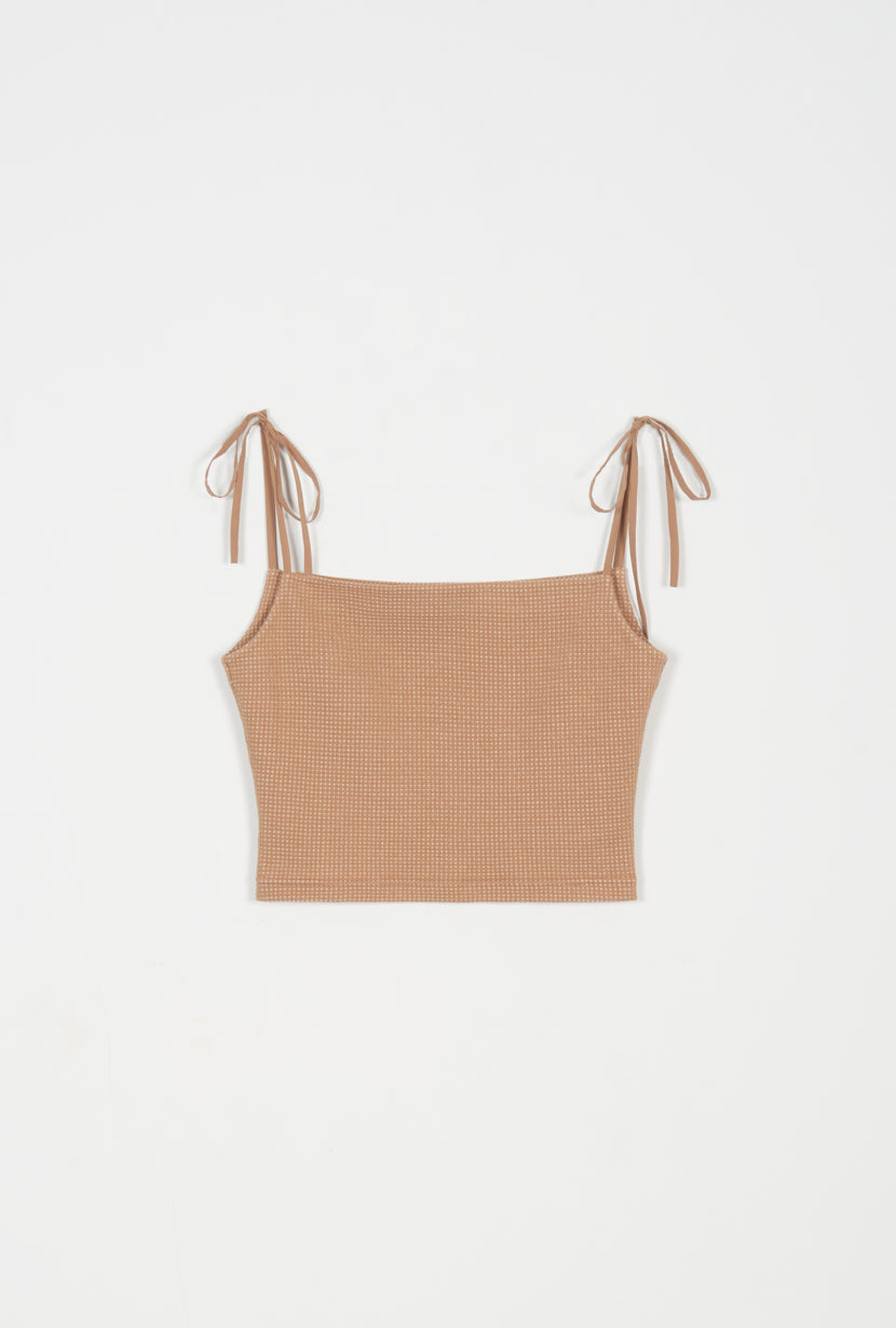 tank top-square neck tank-petite fashion-petite girls-Spring 2021-Arlo Top - Beige-Petite Studio NYC