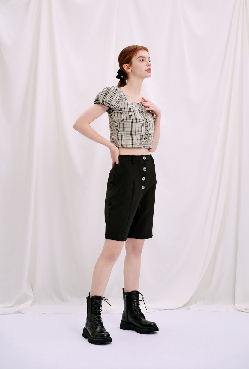 Petite Studio's Clark Shorts in Black