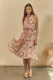 Lucia Dress - Como Pink