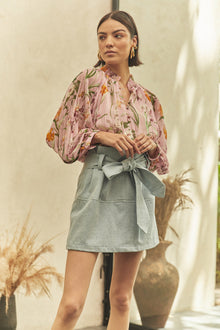 Karla Blouse - Como Pink