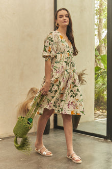 Julianna Dress - Como Ivory