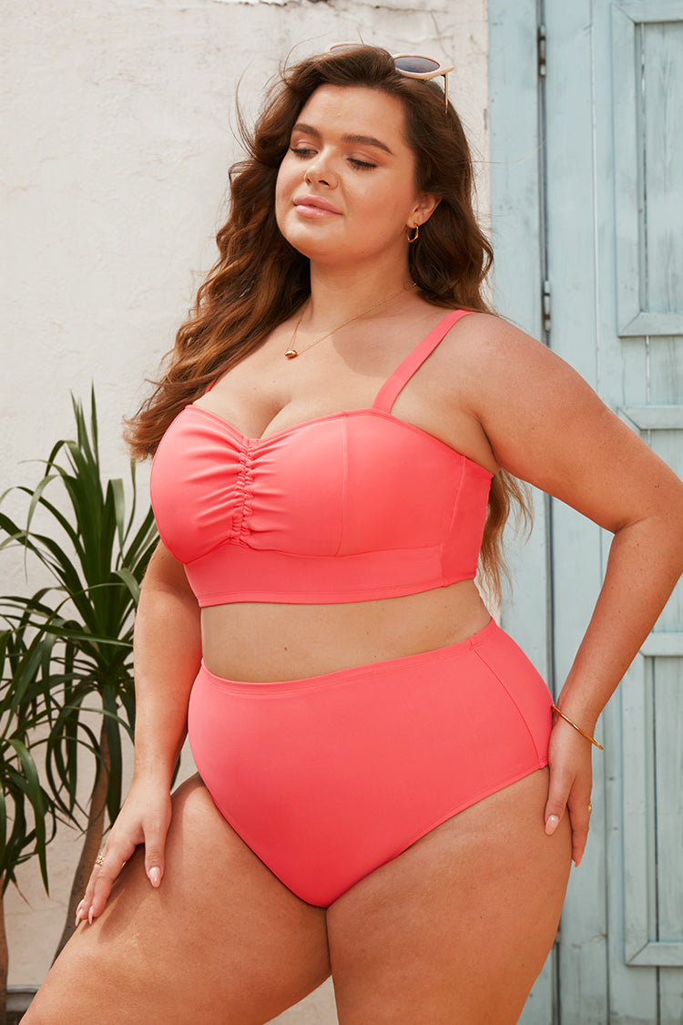 Summer Of Love High Waist Tummy Control Plus Size Bottom