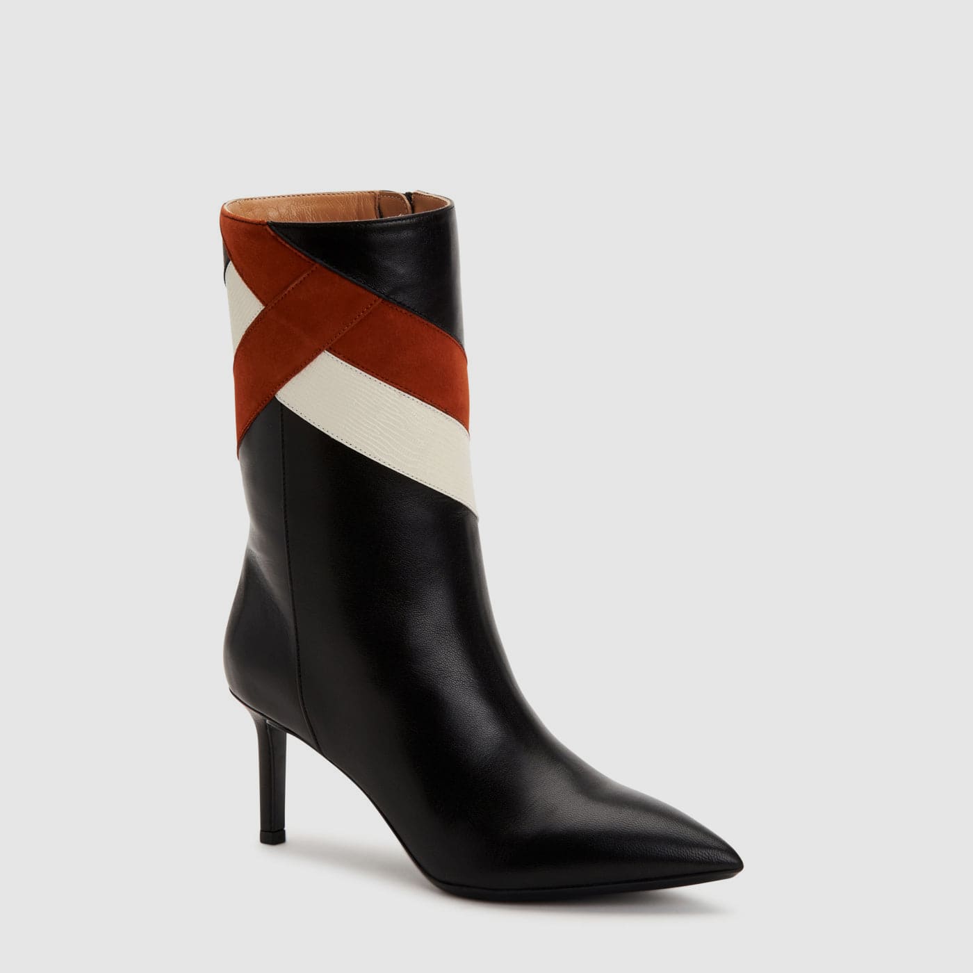 BLK/CINNAMON/CREAM