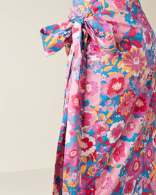 Alena Skirt, Retro Floral Pink