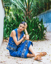 Bridgette Skirt, Chambray Blue