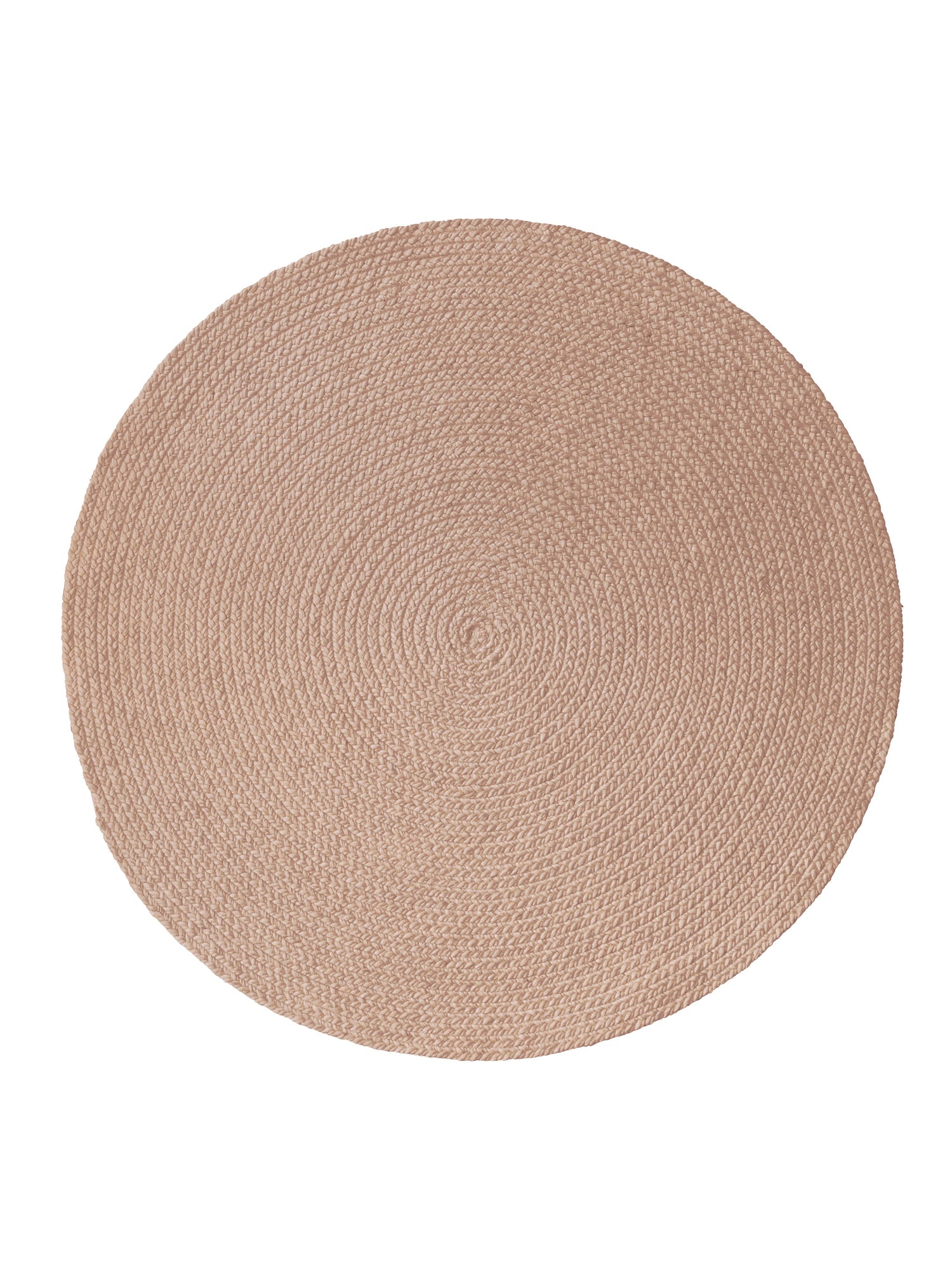 Braid Nook Rug - Blush, 5 FT