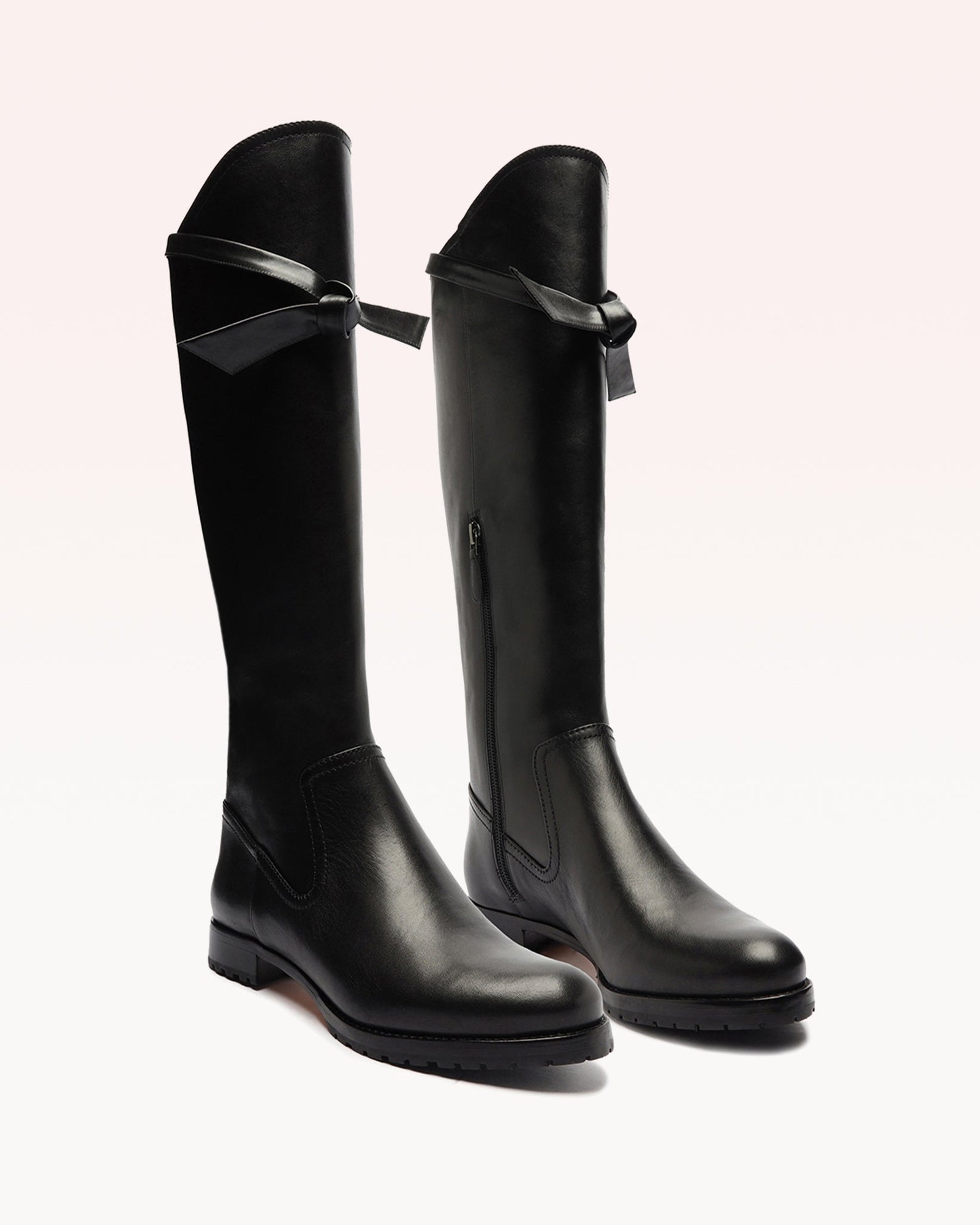 Clarita Saddlery Boot Black