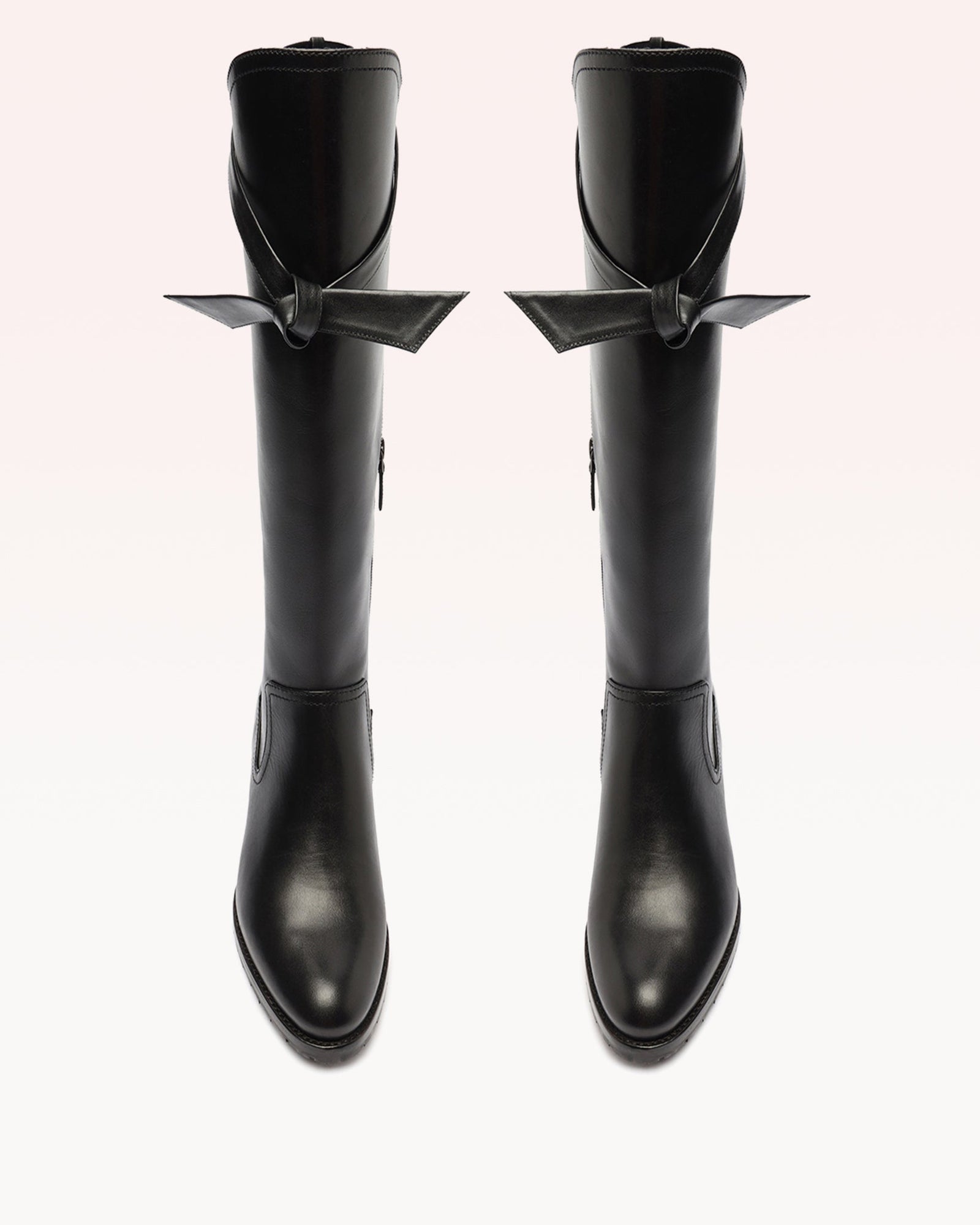 Clarita Saddlery Boot Black
