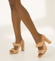 Asymmetric Clarita 90 Suede Sandal