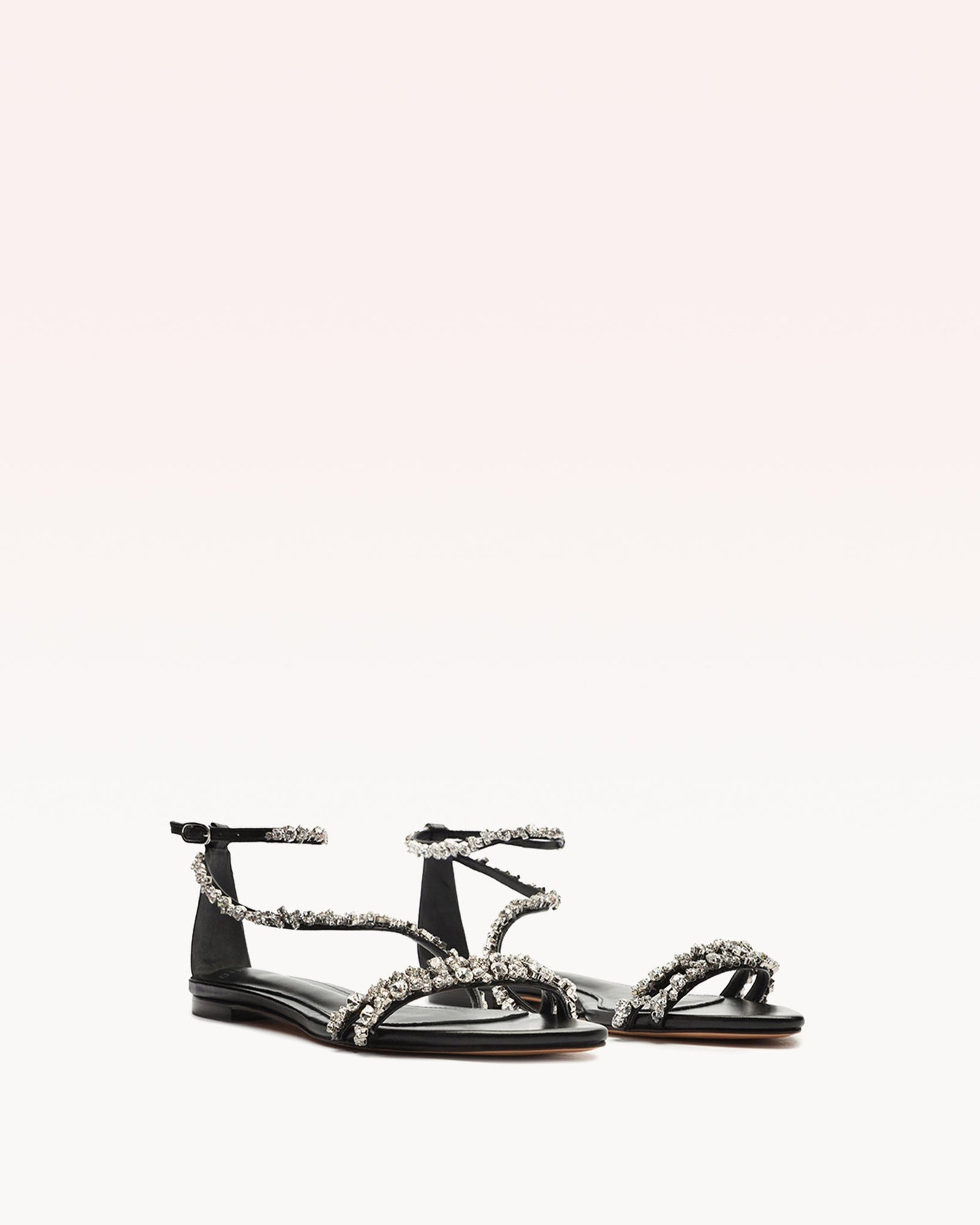 Demi Crystals Flat Black