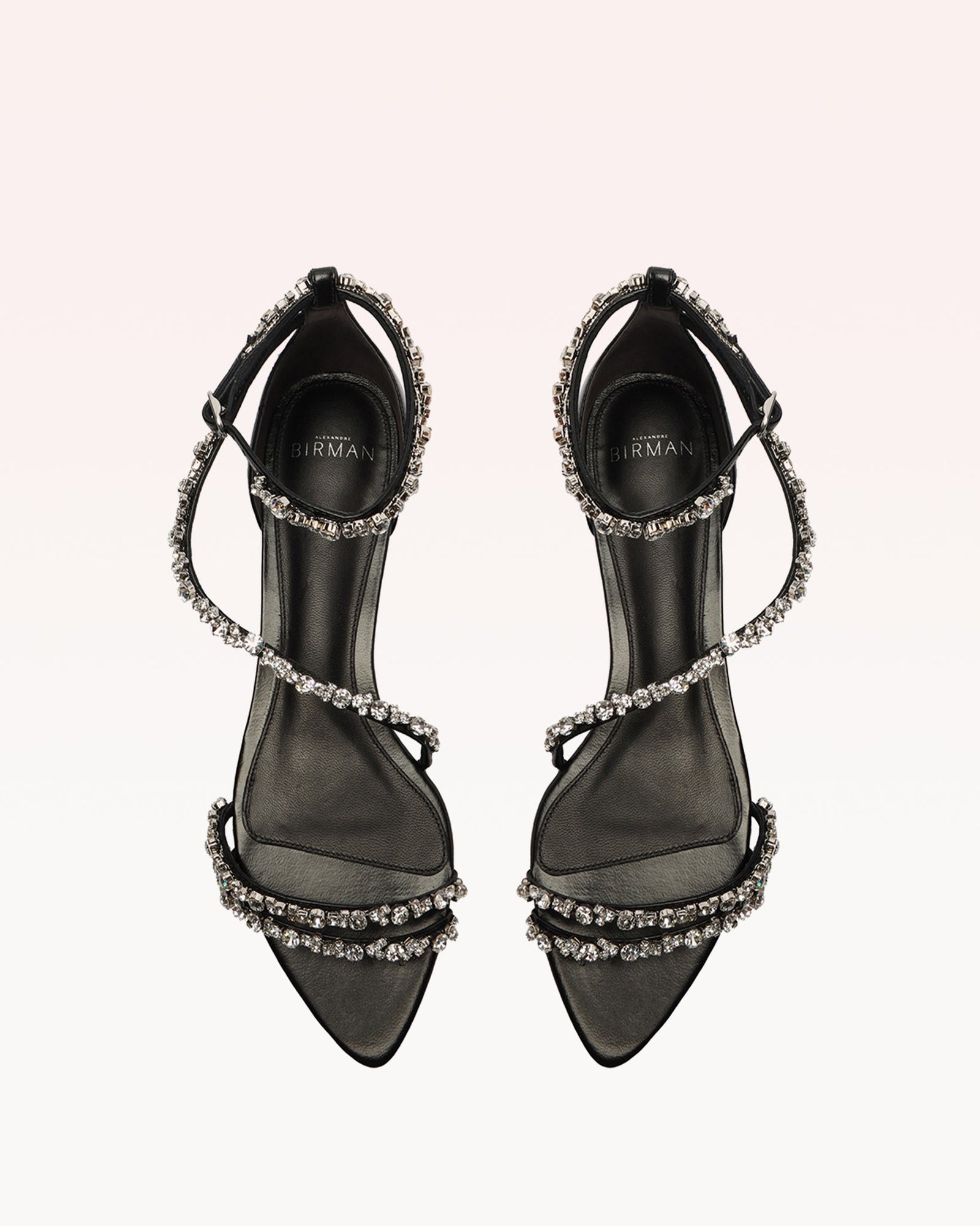 Demi Crystals Flat Black