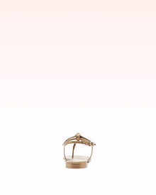 Clarita Metallic Jelly Sandal