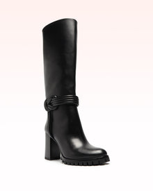 Vicky Knee Nappa Leather Boot