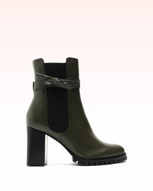 Clarita Rain Waterproof Nappa Leather Bootie
