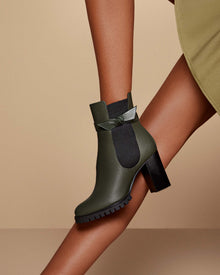 Clarita Rain Waterproof Nappa Leather Bootie