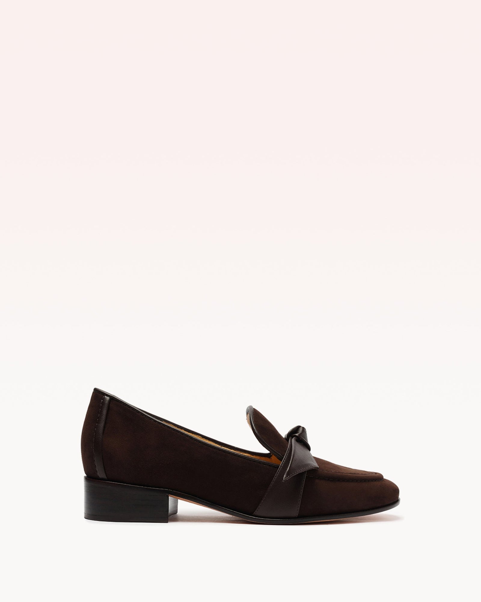 Asymmetric Clarita Loafer Brown