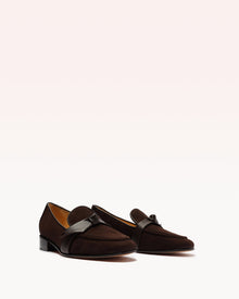 Asymmetric Clarita Loafer Brown
