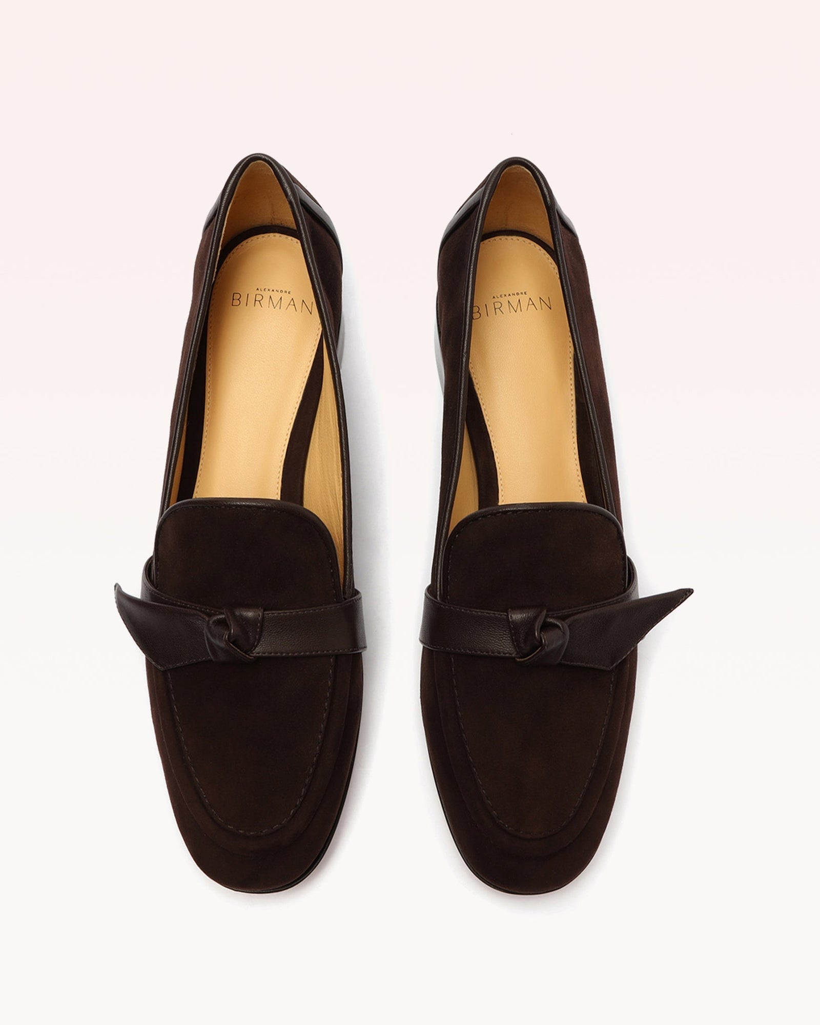 Asymmetric Clarita Loafer Brown