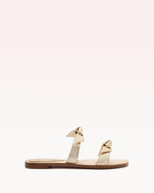 Clarita Flat Slide Golden