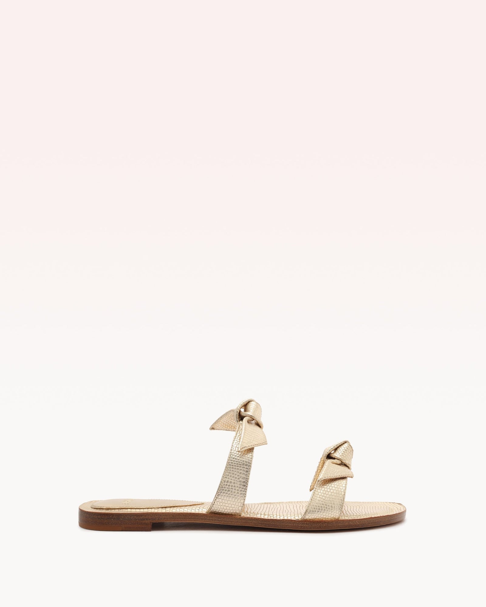 Clarita Flat Slide Golden