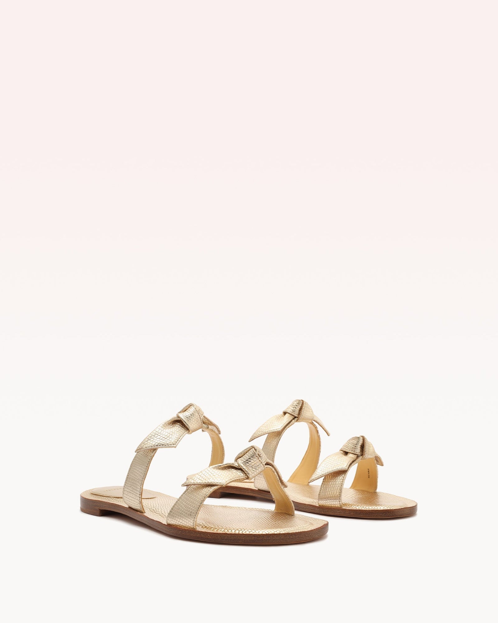 Clarita Flat Slide Golden