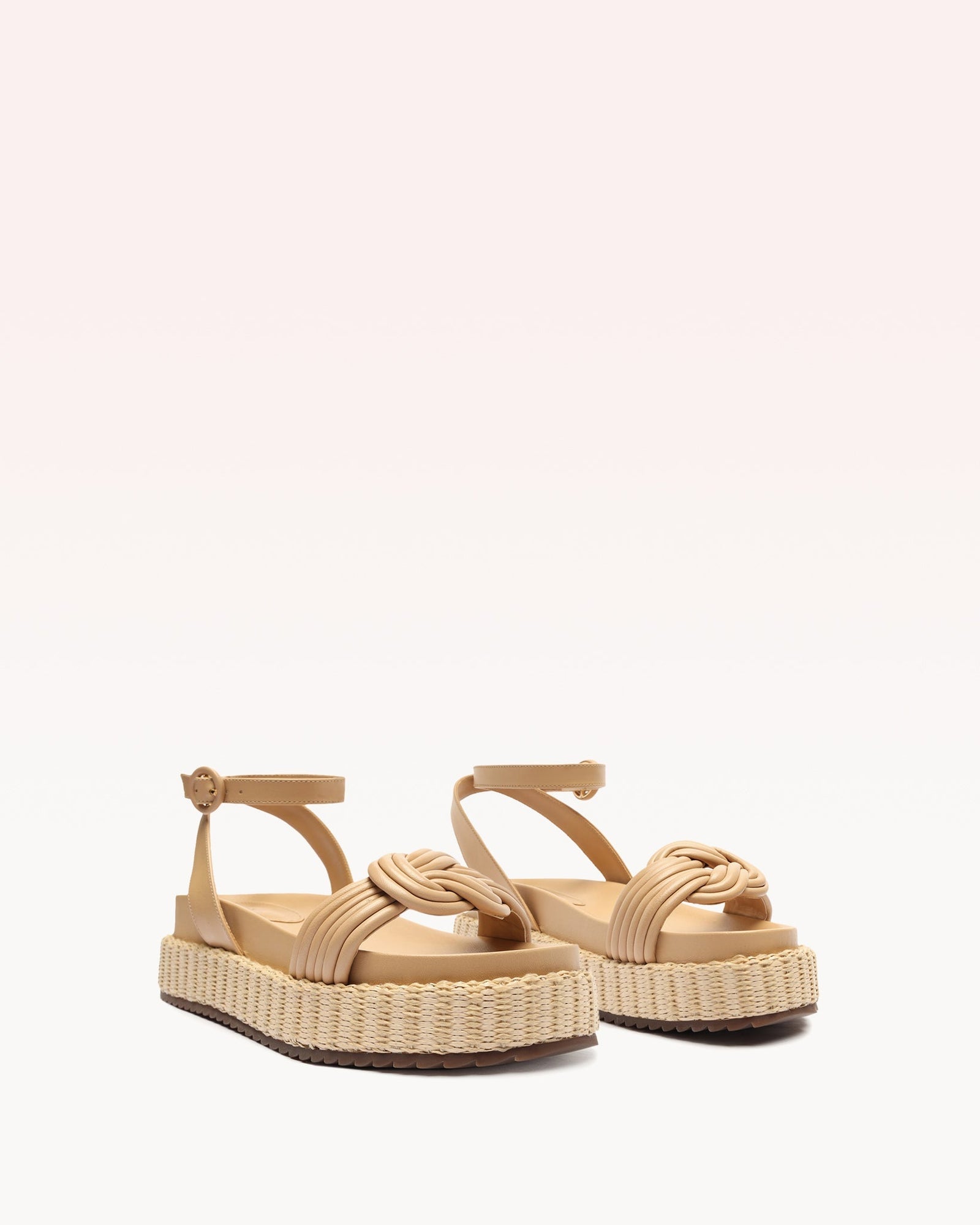 Vicky Ankle Wrap Bounce Nude
