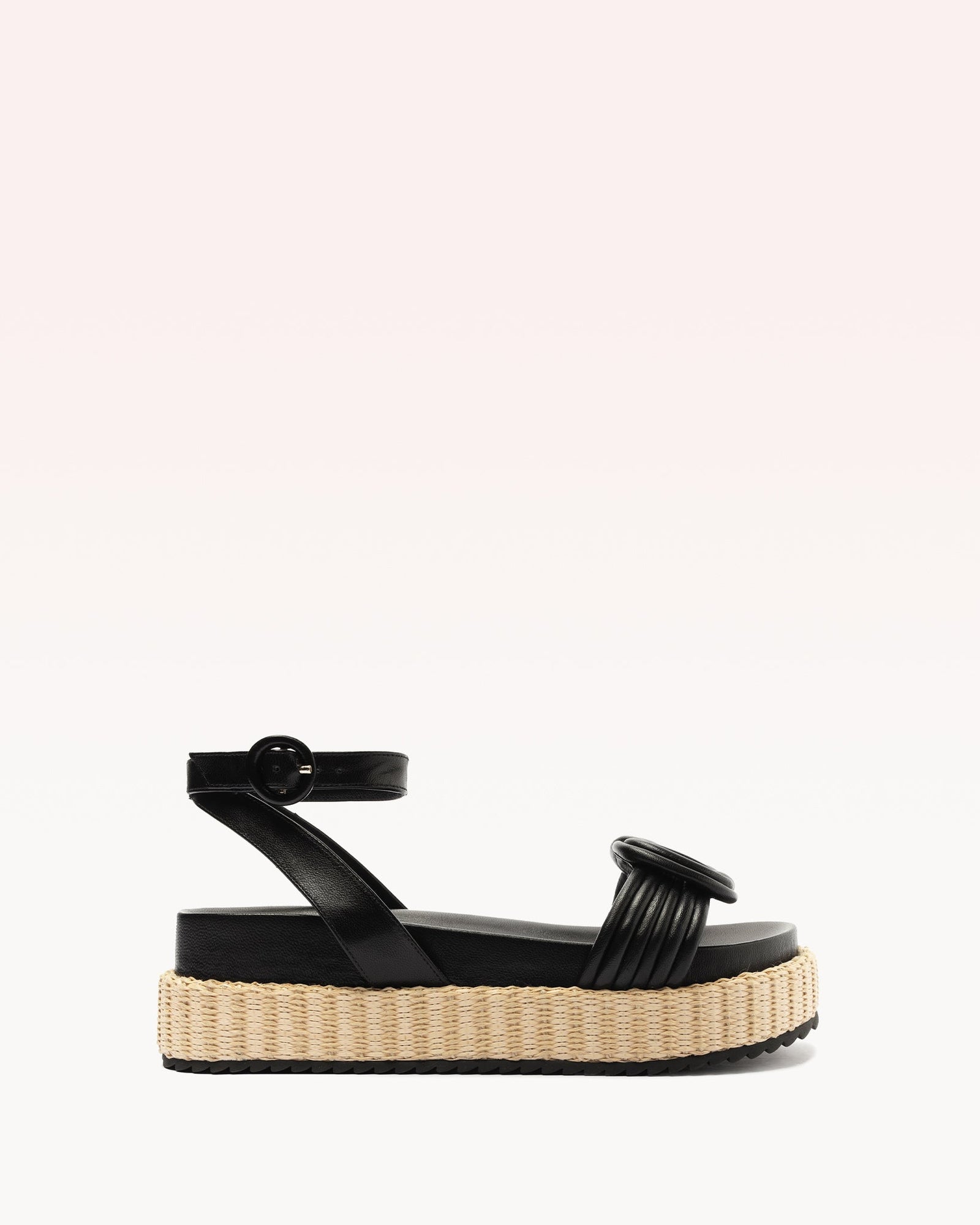 Vicky Ankle Wrap Bounce Black