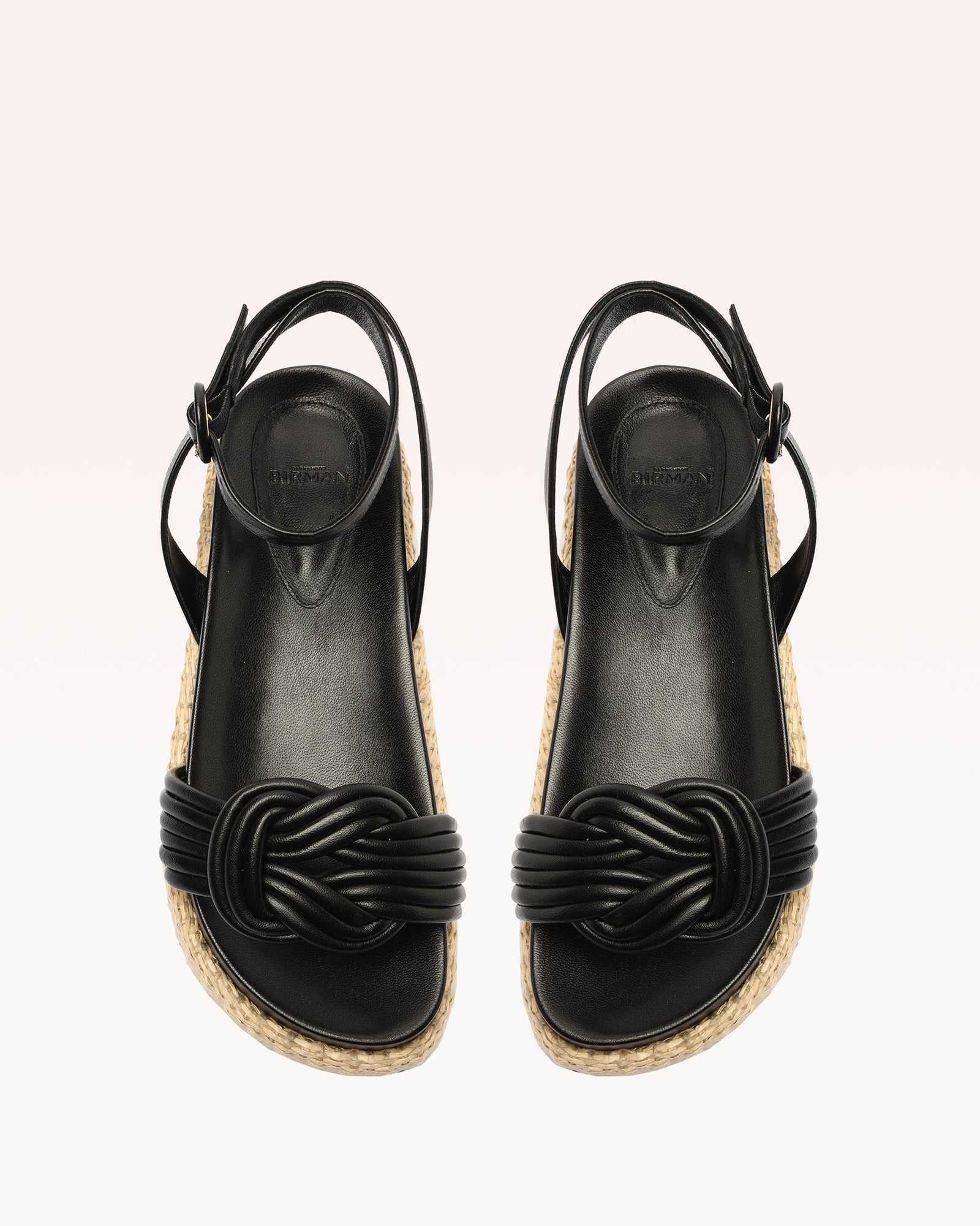 Vicky Ankle Wrap Bounce Black