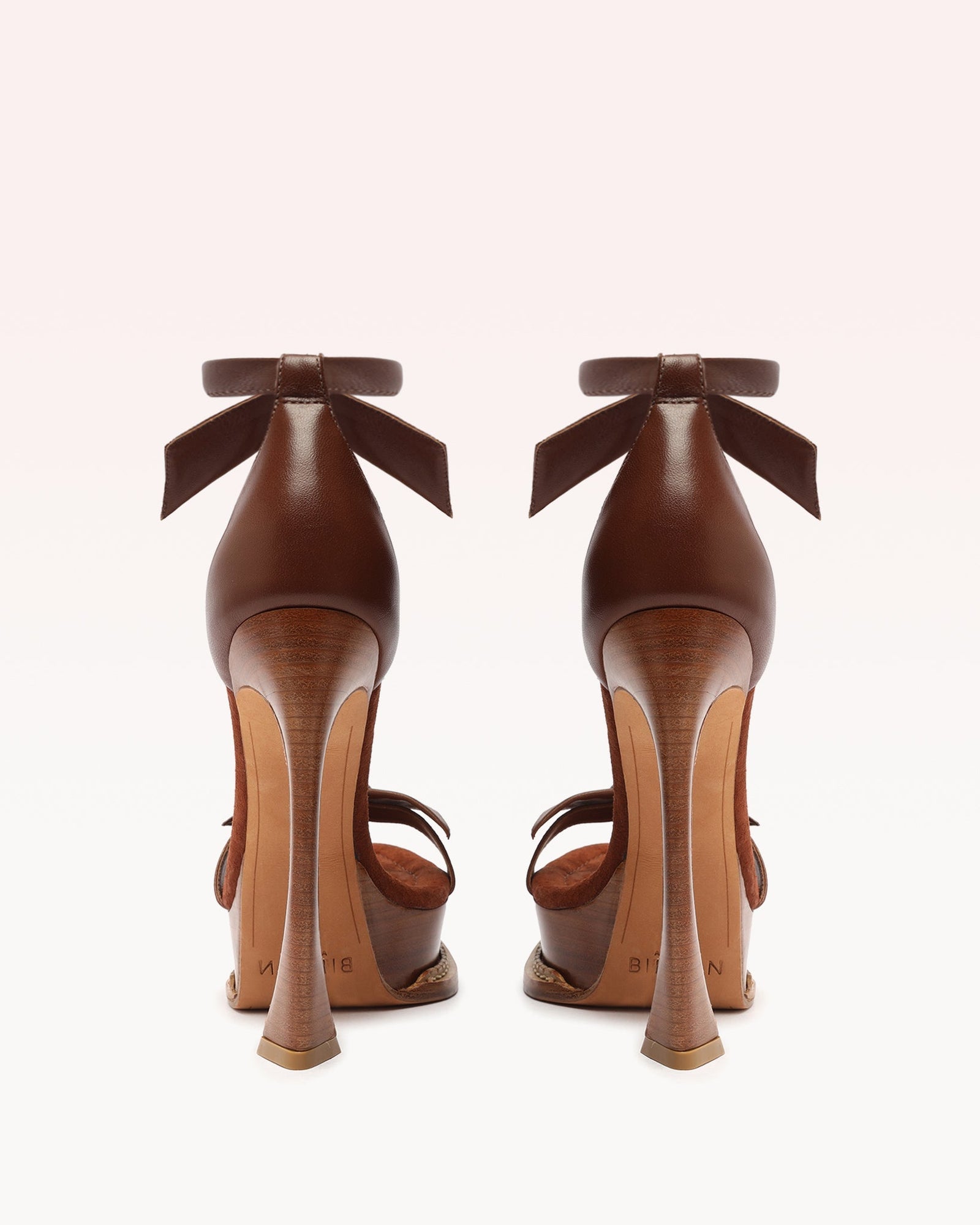 Clarita 120 Welt Nappa Leather & Suede Sandal