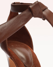 Clarita 120 Welt Nappa Leather & Suede Sandal